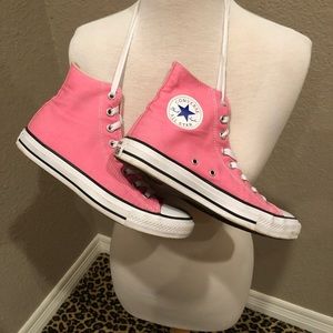 Pink high tops